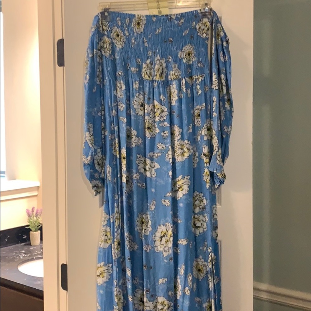 Beautiful blue maxi dress
